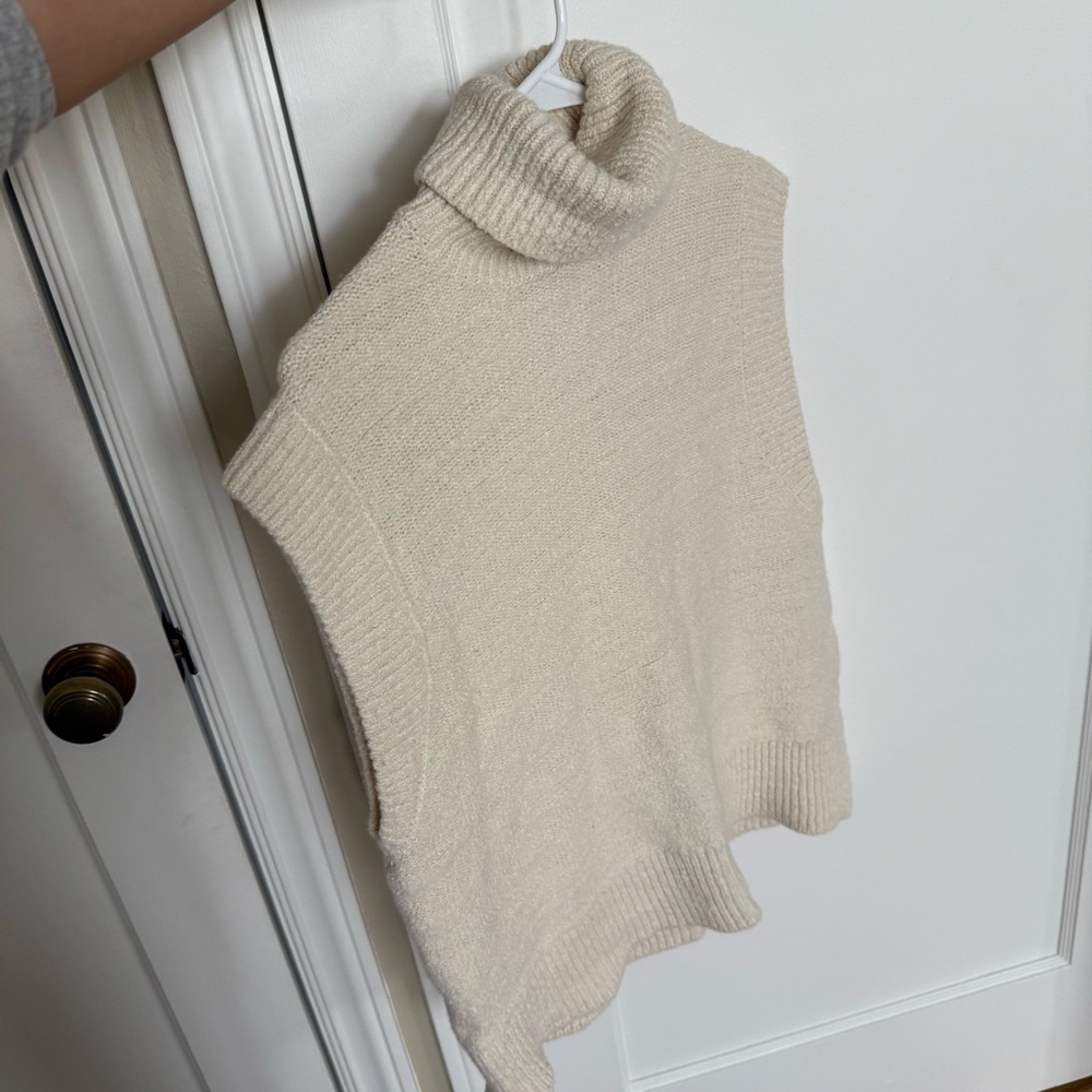 COS Textured Roll Neck Sweater Vest - Picture 11 of 11